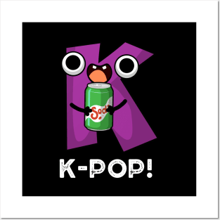 K-Pop Cute Music Soda Pop Pun Posters and Art